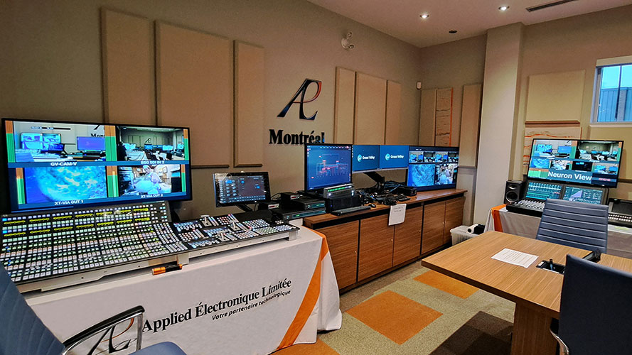 Applied Électronique discute de l’avenir des médias sur IP avec une vitrine technologique