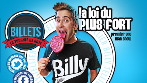 Billy Tellier au Festival Juste pour rire cet été