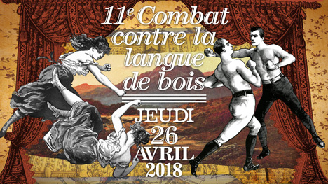 Le « Combat contre la langue de bois » est en retour le 26 avril à La Tulipe