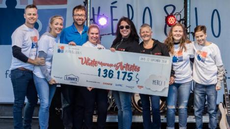La Vente de garage des artistes au profit  de la Fondation Véro & Louis amasse 136 175$