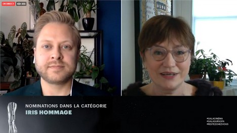 Les finalistes aux Prix Iris dévoilés virtuellement par Guillaume Lambert