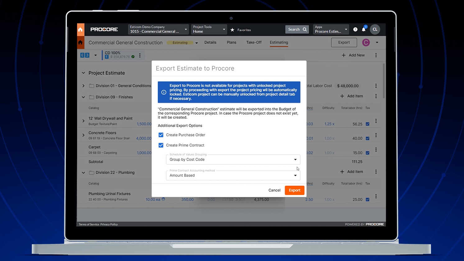 Procore annonce des innovations en matière de préconstruction et de plateforme