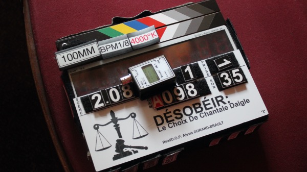 REPORTAGE PHOTOS&nbsp;: le tournage de «&nbsp;Désobéir&nbsp;: le choix de Chantale Daigle&nbsp;» se poursuit
