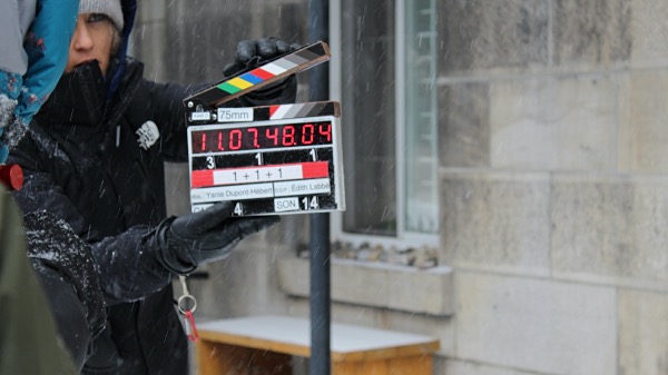 REPORTAGE PHOTOS&nbsp;: Yanie Dupont-Hébert achève le tournage d’«&nbsp;1+1+1&nbsp;»
