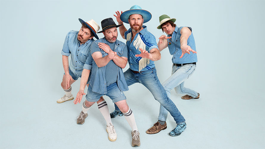 Bleu Jeans Bleu sort « Mini-Putt » et son clip