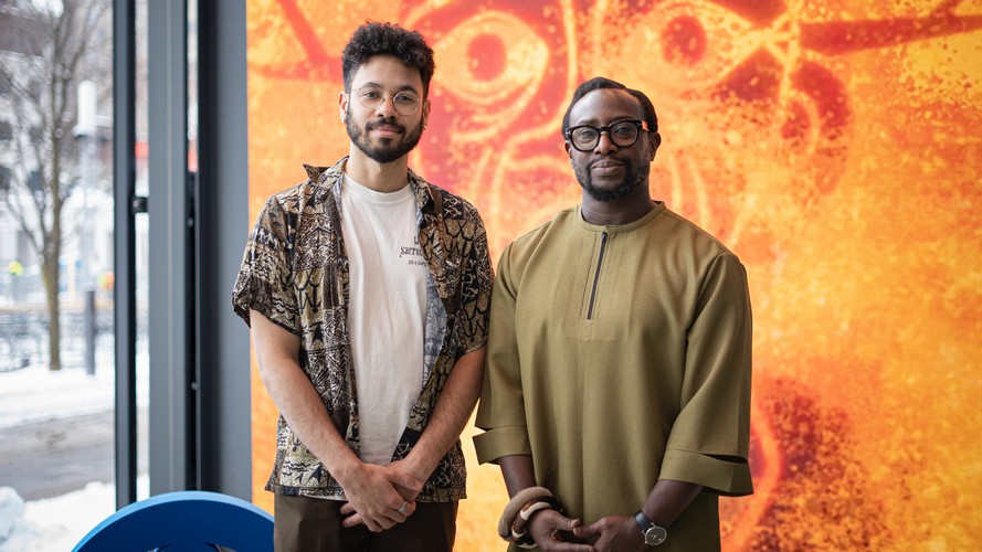 À travers la création d’«&nbsp;À nos futurs ancêtres&nbsp;», Bogdan Anifrani-Fedach et Ian Keteku sont devenus frères