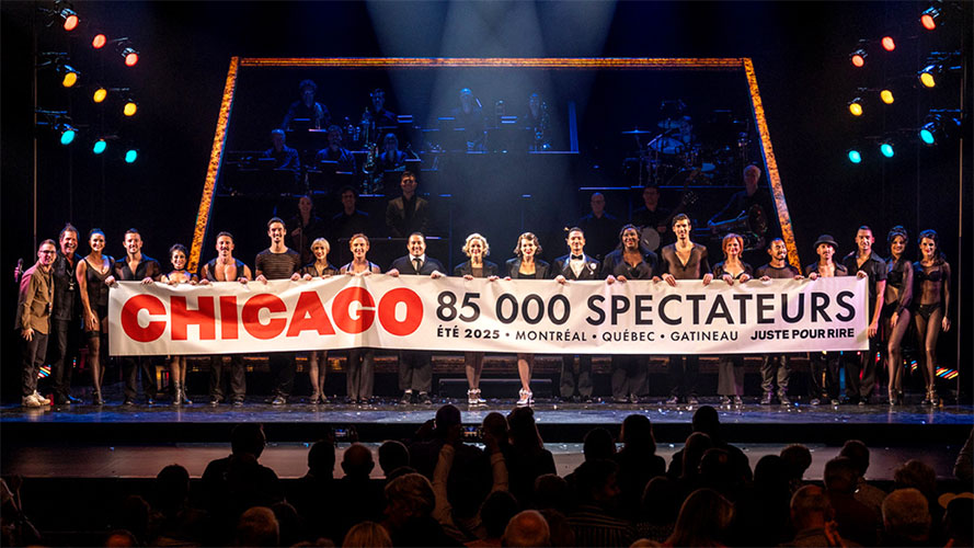 Juste pour rire annonce que 85 000 spectateurs ont assisté à « Chicago »