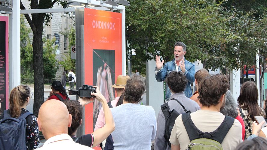 PHOTOREPORTAGE : Ondinnok fête ses 40 ans au Quartier des spectacles