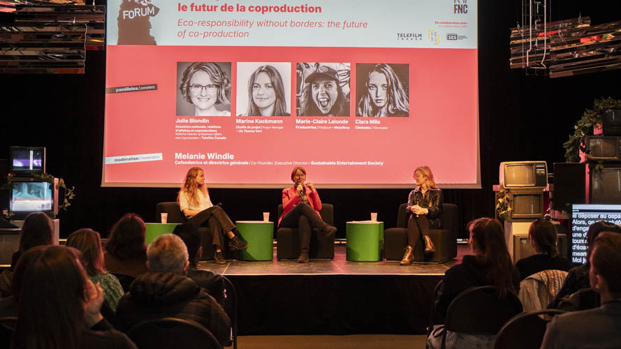 EN DIRECT DU FNC : La coproduction internationale peut-elle être écoresponsable ? 