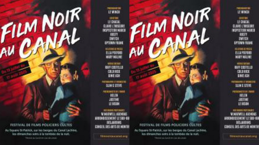 Film Noir au Canal dévoile l’affiche de sa 9e édition