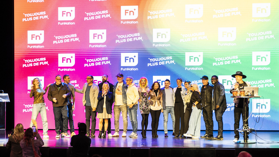 Patrick Rozon met en place la société de diffusion Fun Nation