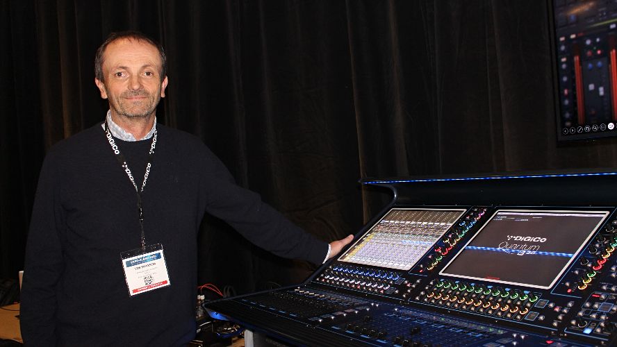 Tim Shaxon révèle la Quantum-326, nouvelle console de DiGiCo, à l’industrie québécoise du son