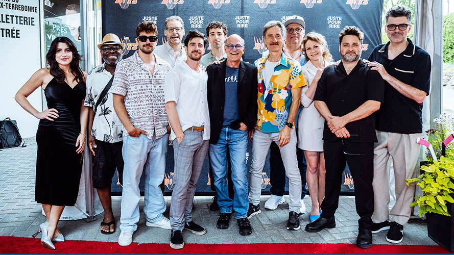 L’événement théâtral « Les Boys, le spectacle » enflamme Terrebonne