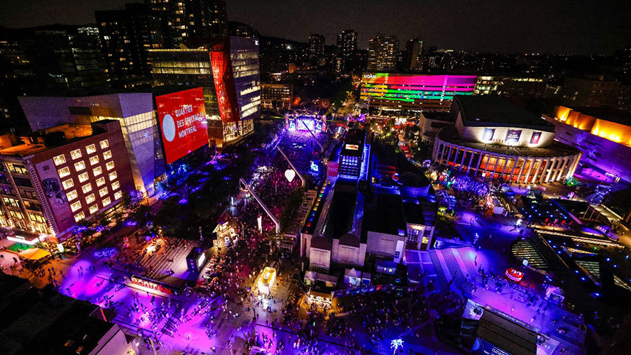 Le Quartier des spectacles propose des solutions pour maintenir la gratuité des festivals