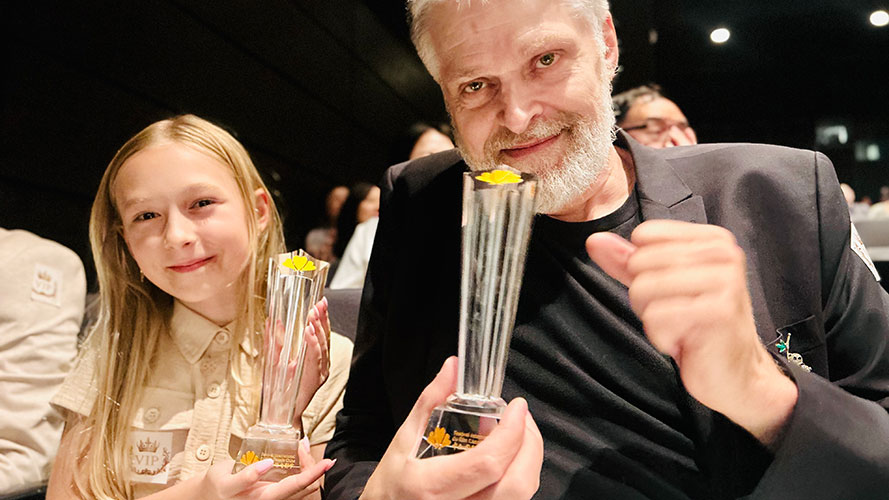 Réal Bossé et Vanel Lavoie brillent au Festival international du film Canada Chine