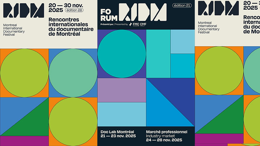 Les RIDM et le Forum RIDM dévoilent l’identité visuelle de l’édition 2025