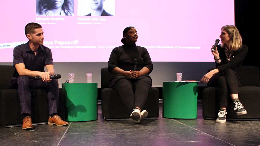 EN DIRECT DU FNC PRO&nbsp;: Miryam Charles et Romain Camiolo détaillent leurs méthodes de composition à l’image