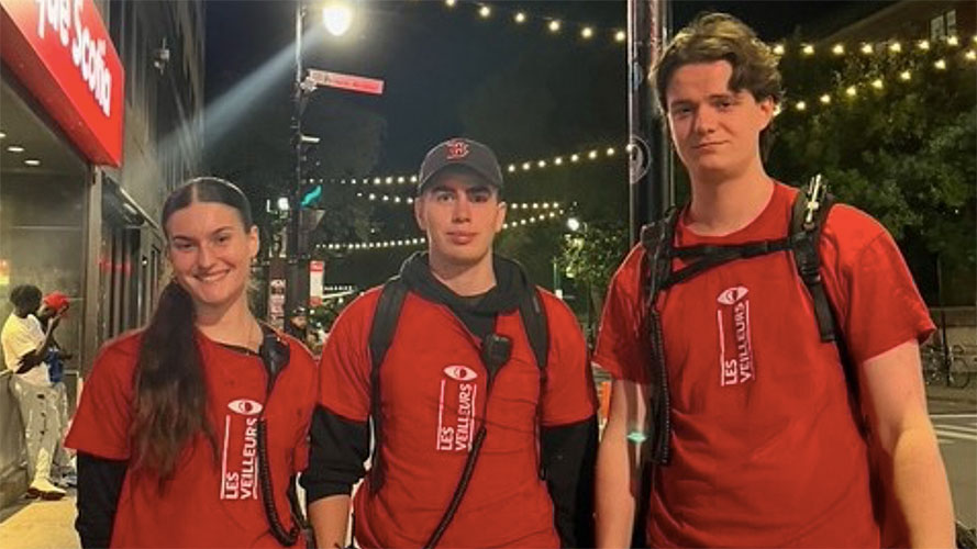 Les Veilleurs arrivent dans le Village : une initiative pour une vie nocturne plus sécuritaire et accueillante